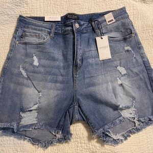 Judy Blue high waisted jean shorts new with tags